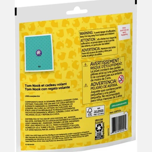 Lego 30731 Animal Crossing Tom Nook and Flying Present Paperbag New 2026 - Picture 5 of 5